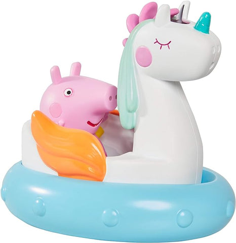 TOMY Toomies Peppa Pig Peppa's Unicorn Bath Float