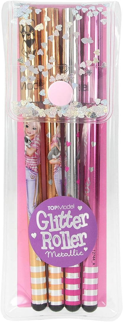 Depesche TOPModel Glitter Gel Pens Metallic Set