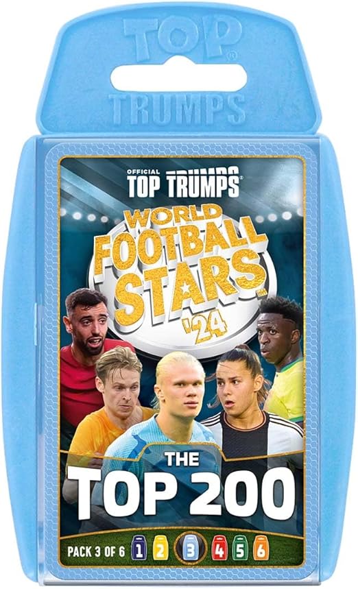 Top Trumps World Football Stars Top 200