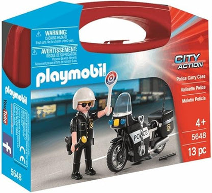 Playmobil 5648 City Action: Police Small Carry Case