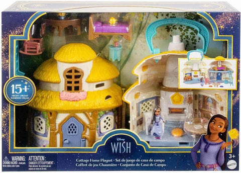 Disney's Wish Mini Doll & Dollhouse Playset, Asha of Rosas Cottage