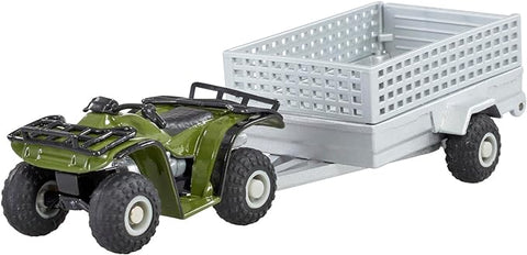 Britains Farm Toys Quad Bike with Trailer