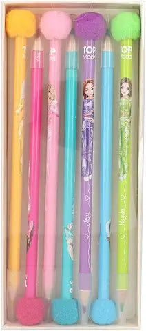 Depesche TOPModel Pompom Colouring Pencils