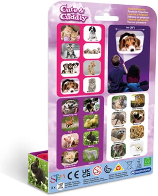 Brainstorm Cute and Cuddly Torch & Projector