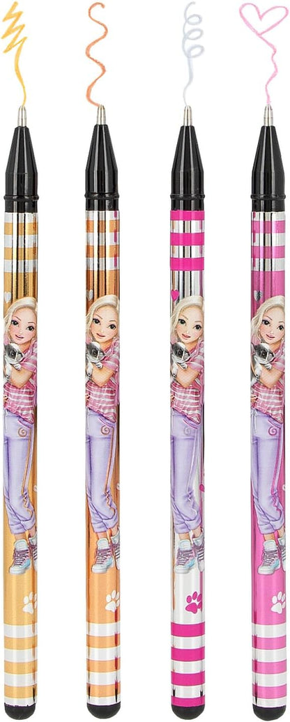 Depesche TOPModel Glitter Gel Pens Metallic Set