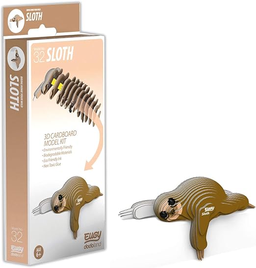 Eugy 3D Sloth