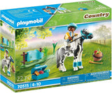 Playmobil 70515 Country Pony Farm Collectible Lewitzer Pony