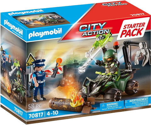 Playmobil City Action 70817 Starter Pack – Police Danger Training