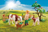 Playmobil 70887 Country Farm with Small Animals and Working Goods Lift