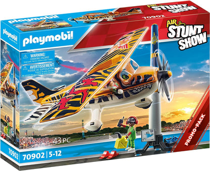 Playmobil 70902 Air Stunt Show Tiger Propeller Plane