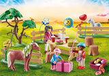 Playmobil 70997 Country Pony Farm Birthday Party, horse toys