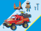 Playmobil 71194 City Action Fire Truck, fire Toy with Water pump, Fun Imaginative Role-Play, Playset Suitable for Children Ages 4+