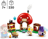 Roll over image to zoom in LEGO Super Mario Nabbit at Toad’s Shop 71429