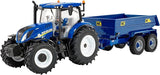 Britains New Holland T6 Tractor With Trailer Playset