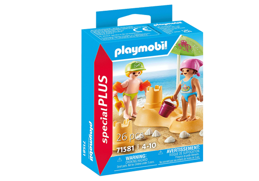 Playmobil 71581 Kids with Sandcastle