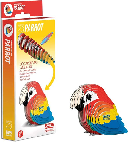 Eugy 3D Parrot