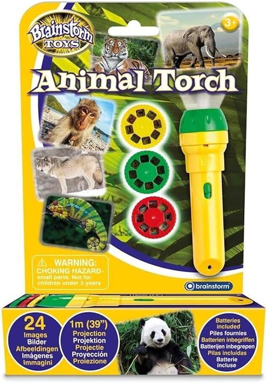 Brainstorm Animal Torch & Projector