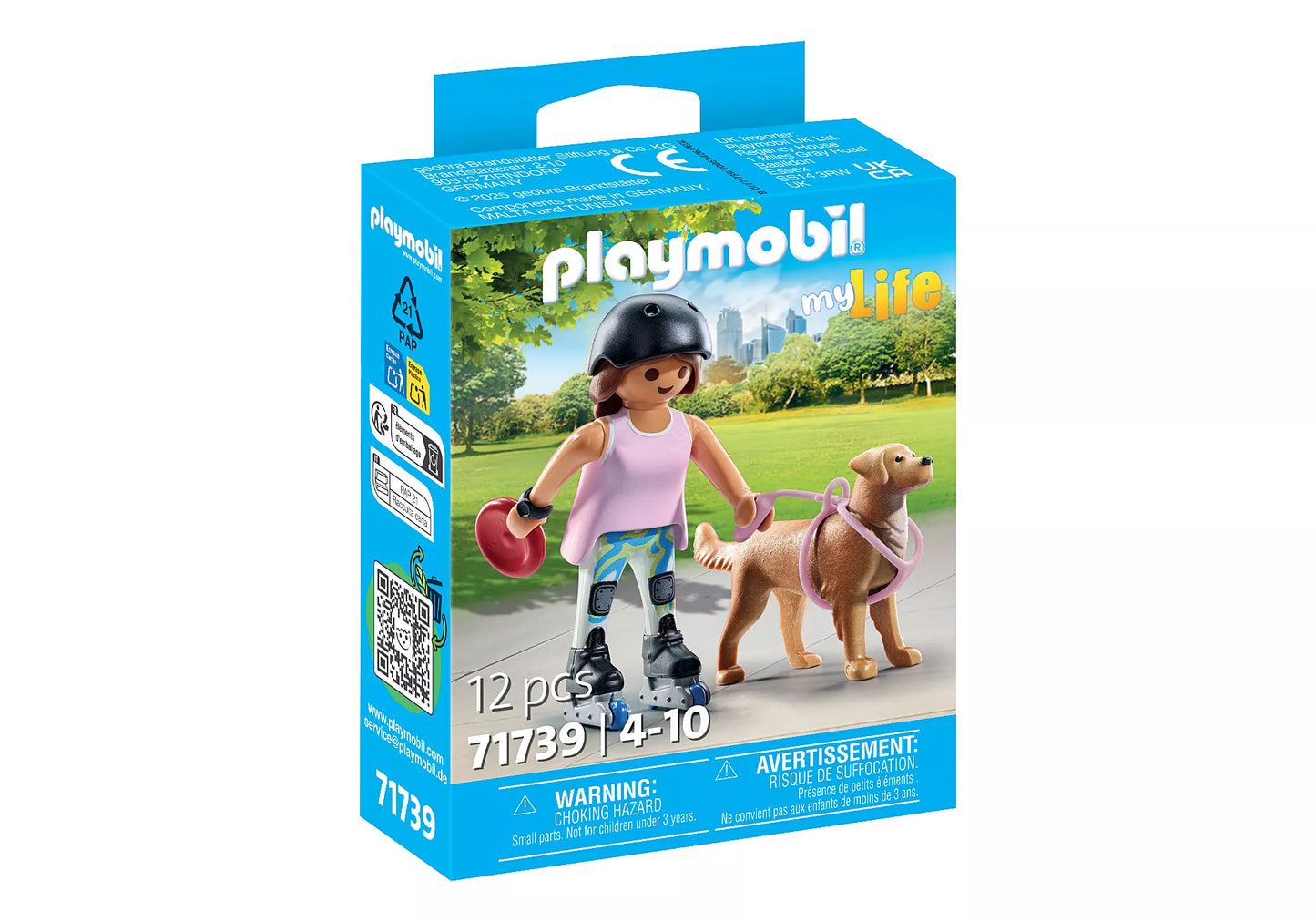 Playmobil 71739 Skater with Retriever