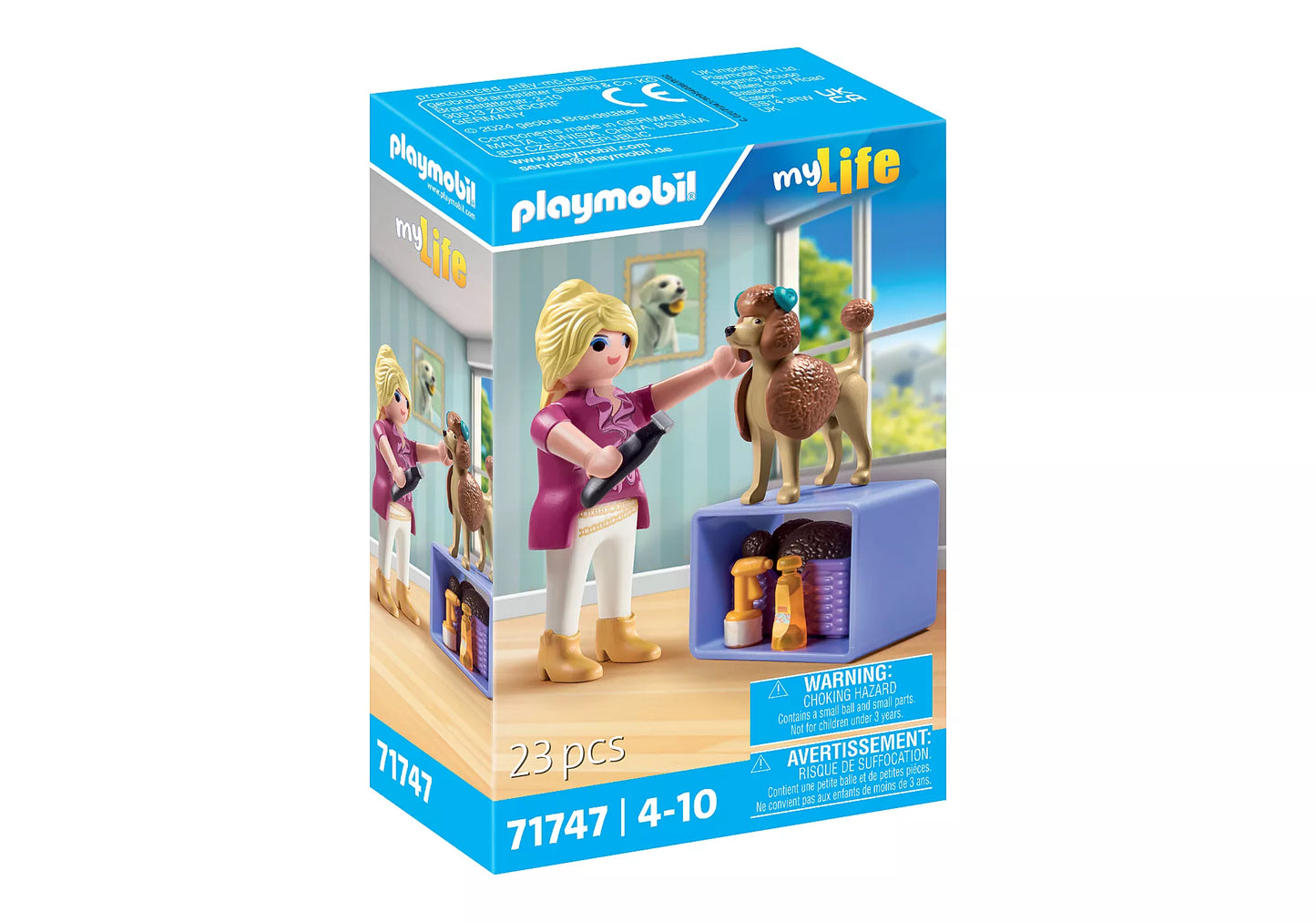 PLAYMOBIL 71747 Dog Groomer