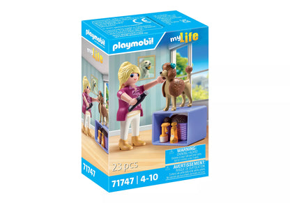 PLAYMOBIL 71747 Dog Groomer