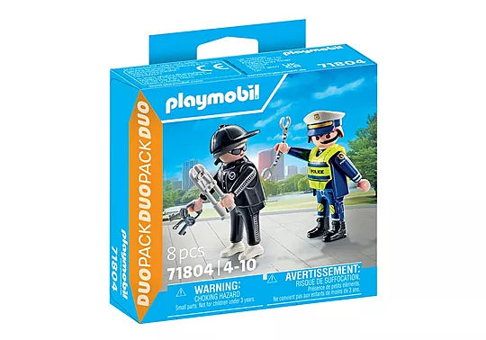 Playmobil 71804 Policeman and Burglar Duo pack