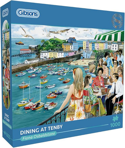 Gibsons Dining at Tenby 1000 Piece Jigsaw Puzzle