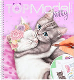 Depesche TOPModel Create Your Kitty - Colouring and Sticker