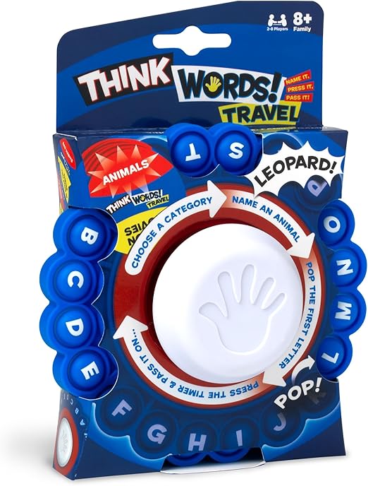 Think Words Travel Game