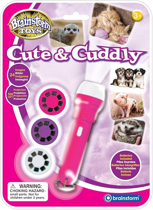 Brainstorm Cute and Cuddly Torch & Projector