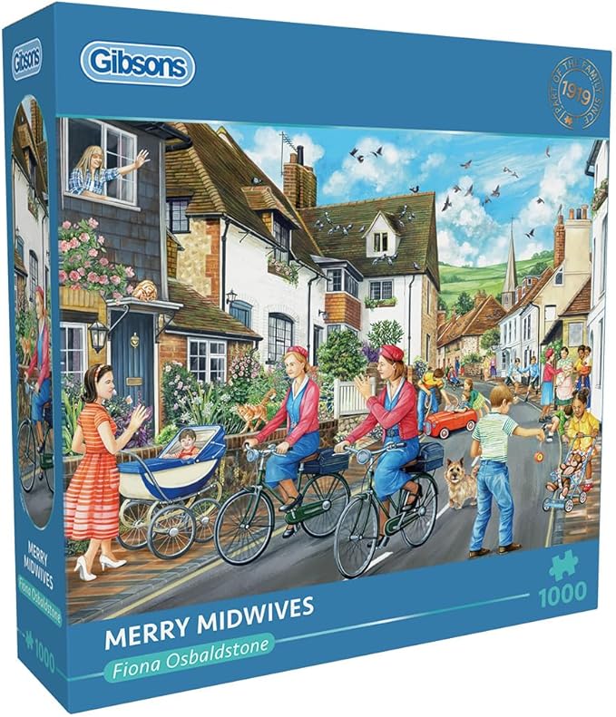 Gibsons Merry Midwives 1000 Piece Jigsaw Puzzle