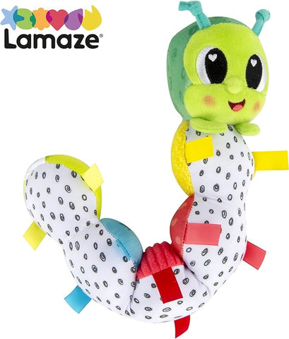 LAMAZE Fidget Caterpillar, Newborn Baby Toy