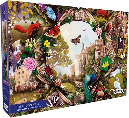 Gibsons Haddon Hall 1000 Piece Jigsaw Puzzle