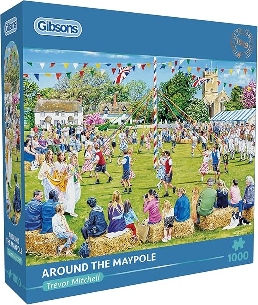 Gibsons Around the Maypole 1000 Piece Jigsaw Puzzle