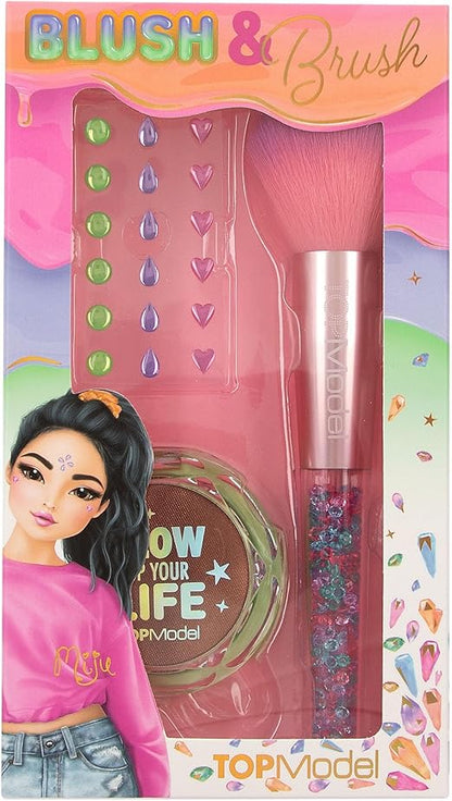 Depesche TOPModel Beauty Blush and Brush Cosmetic Set