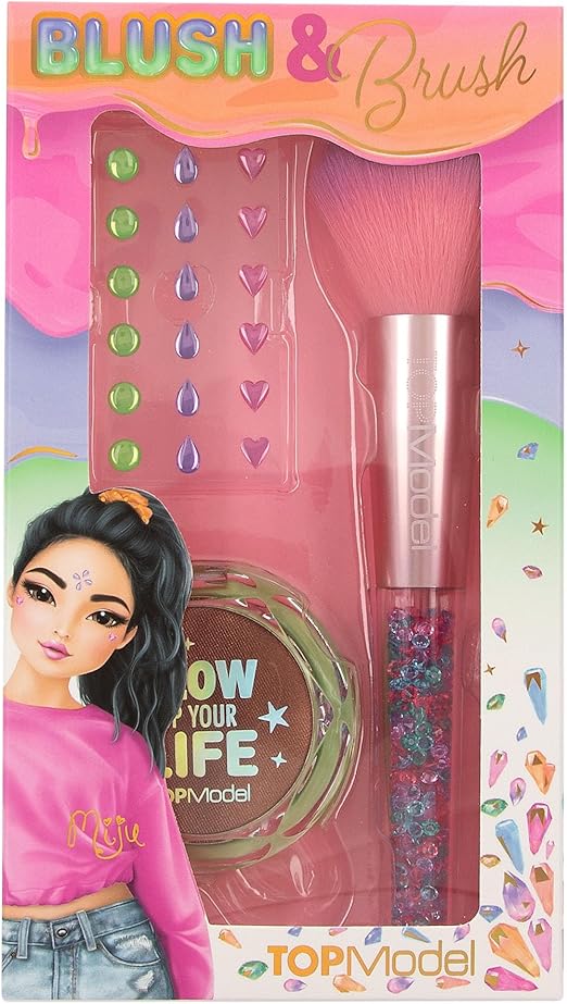 Depesche TOPModel Beauty Blush and Brush Cosmetic Set