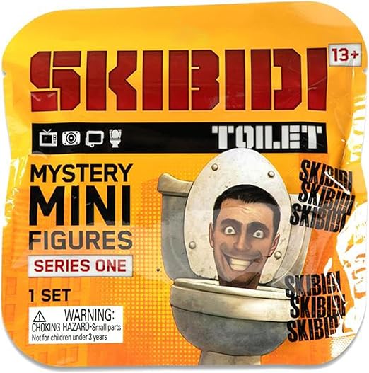 SKIBIDI TOILET 2.5 Inch Mystery Mini Figure