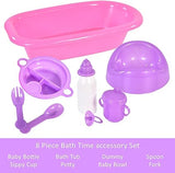 KandyToys Baby Doll Bath and Bottle