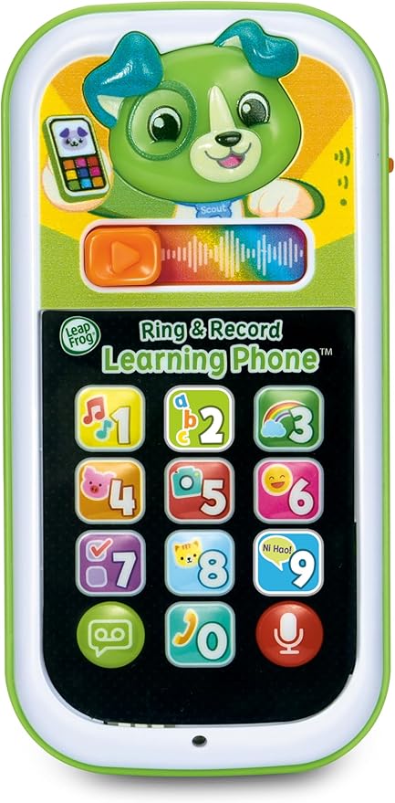 LeapFrog Scout's Ring & Record Learning Phone