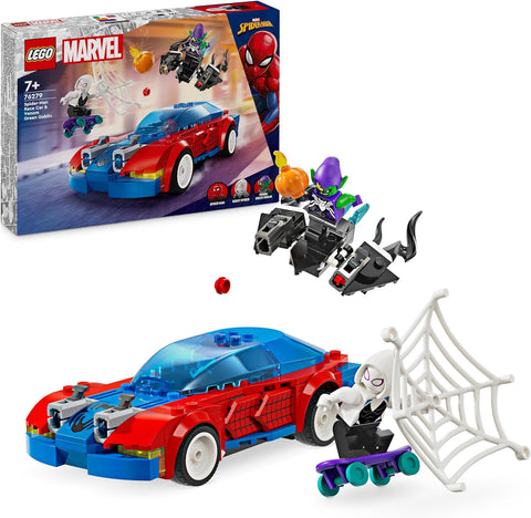 LEGO Marvel Spider-Man Race Car & Venom Green Goblin 76279