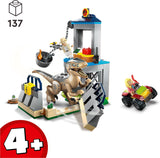 LEGO 76957 Jurassic Park Velociraptor Escape Dinosaur Toy for Boys, Girls, Kids Aged 4 and Up