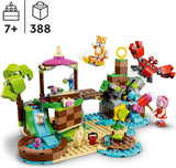 LEGO 76992 Sonic the Hedgehog Amy's Animal Rescue Island Playset, Buildable Toy with 6 Characters including Amy & Tails Figure