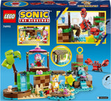 LEGO 76992 Sonic the Hedgehog Amy's Animal Rescue Island Playset, Buildable Toy with 6 Characters including Amy & Tails Figure
