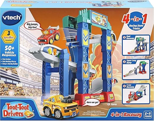 VTech Toot-Toot Drivers 4 in 1 Raceway