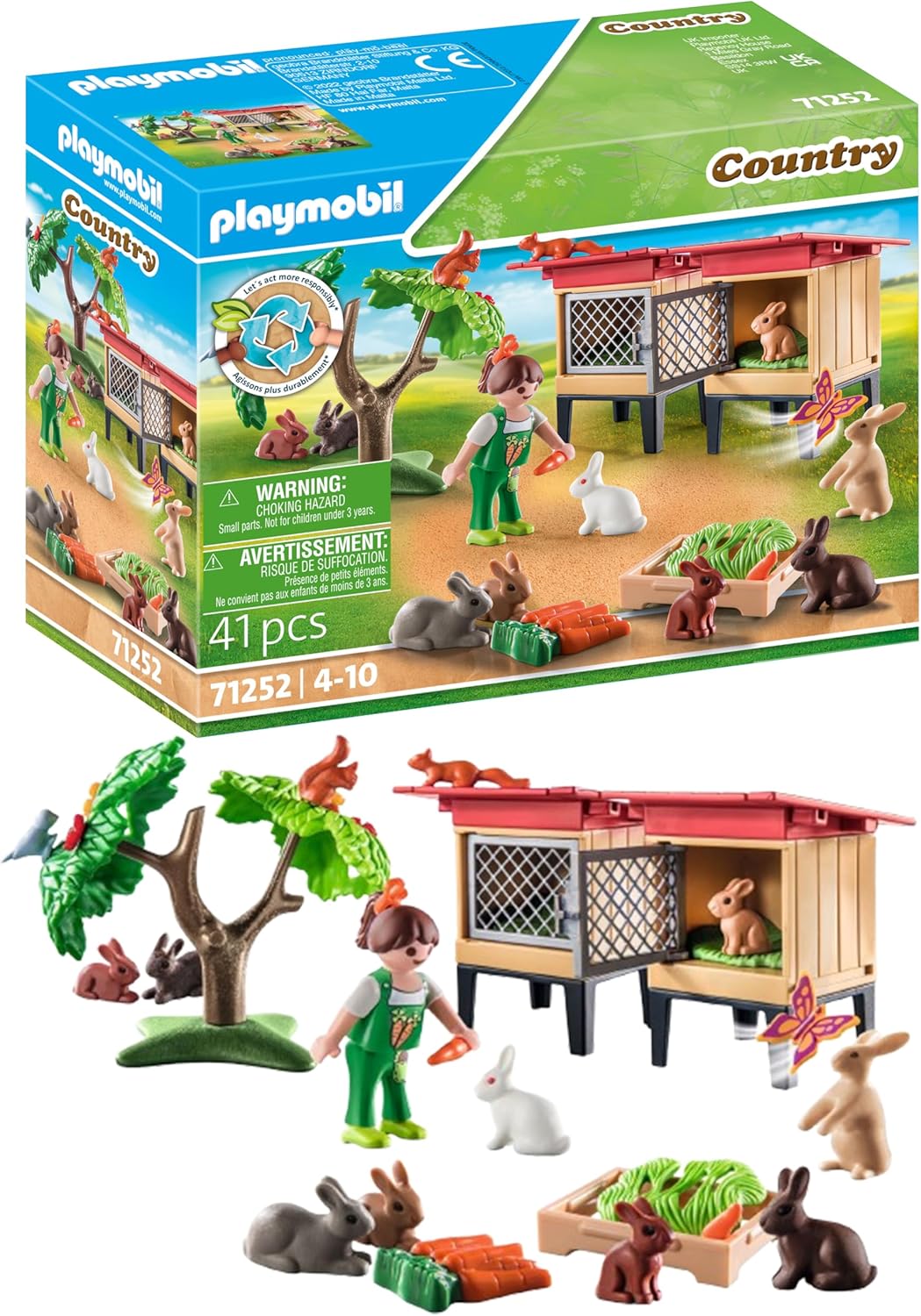 Playmobil 71252 Country Rabbit hutch