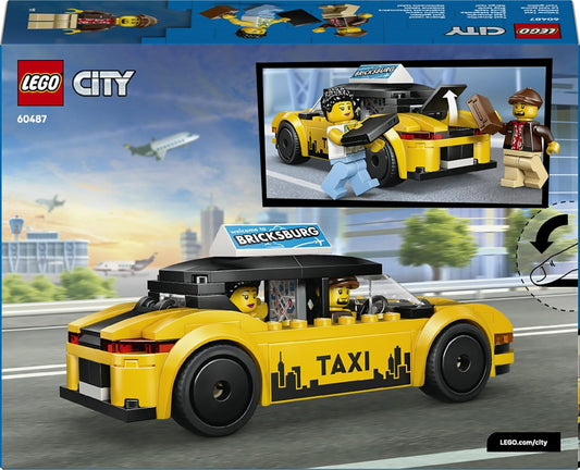 Lego City 60487 Yellow Taxi