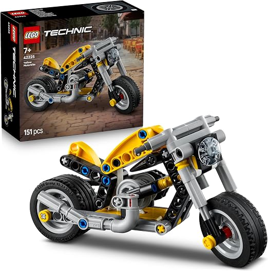 LEGO Technic Yellow Motorbike Toy 42225