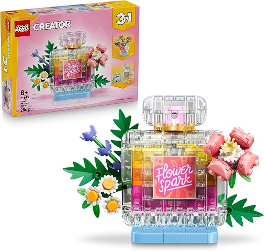 LEGO Creator 3in1 Floral Decor Perfume Bottle 31383