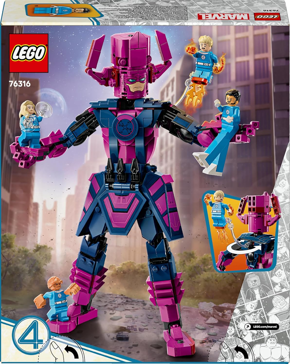 Lego Marvel 76316 Fantastic Four vs. Galactus
