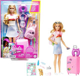 Barbie Doll and Accessories, “Malibu” Travel Set with Puppy
