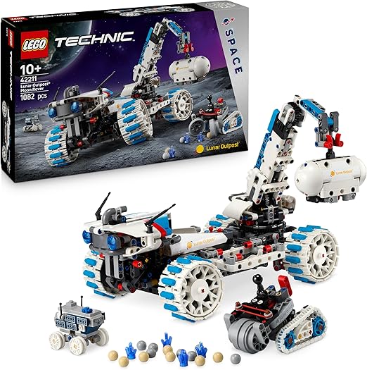 LEGO Technic Lunar Outpost Moon Rover Space Vehicle 42211